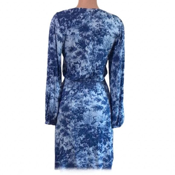 Jason Wu  Smocked Printed Dress - Picture 3 of 5